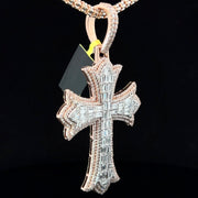 ROSE GOLD VVS LAB DIAMOND PENDANT